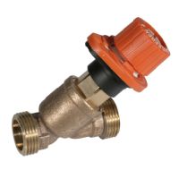 Resideo Honeywell Circulation throttle valve Alwa-Kombi-4 2x External thread red brass DN 15 V1810X0015