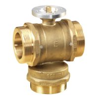Resideo Honeywell Regelkugelhahn VBG3 Dreiwege, PN 25 DN 15, Kvs-Wert A-B 1 VBG3-15-1