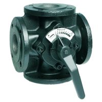 Resideo Honeywell 4Wege-Flanschmischer Centra-ZR GG 20 grau PN 6 DN 65 ZR65FA  ZR65FA