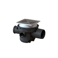 Kessel Kellerablauf DN 100 KE27621 Universaler Rost 200x200 Edelstahl  27621