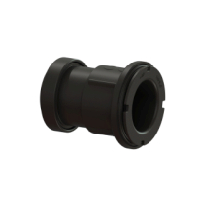 Kessel Zulaufstutzen DN 50 KE39005 ABS, mit Dichtung und Gewindering 39005