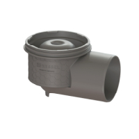 Kessel Grundkoerper Practicus KE45110 DN100 seitl. m. GV. 45110