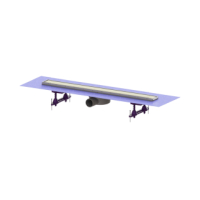 Kessel Duschrinne KE45600.64 LINEARIS Compact DN50 seitlich, L=850 45600.64