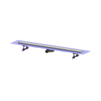 Kessel Duschrinne KE45600.67 LINEARIS Compact DN50 seitlich, L=1150 45600.67