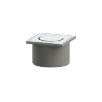 Kessel Aufsatzstueck KE48220 Designrost Spot,120x120 48220