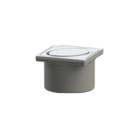 Kessel Aufsatzstueck KE48226 Designrost Oval,120x120 48226