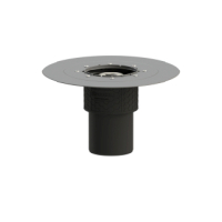 Kessel Grundkoerper Ecoguss KE48611 DN100 senkr., mit Klebeflansch 48611