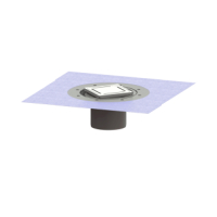 Kessel Duennbettaufsatz KE48618 Designrost Slot,120x120 48618