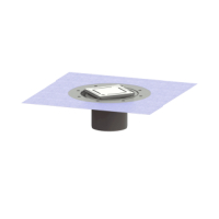 Kessel Duennbettaufsatz KE48619 Designrost Slot,120x120,Lock&Lift 48619