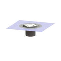 Kessel Duennbettaufsatz KE48621 Designrost Spot,120x120,Lock&Lift 48621