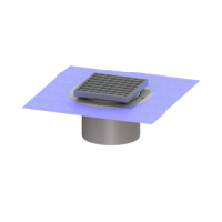 Kessel Duennbettaufsatz KE48969 Gitterrost 150 x 150 Edelstahl  48969