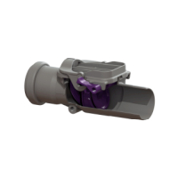 Kessel Rueckstauverschluss KE73050 Staufix DN50 aus Kunststoff 73050
