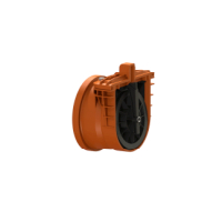 Kessel Rohrklappe DN 200 KE79200 aus Kunststoff 79200