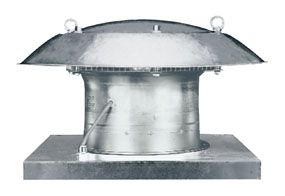 Maico Axial roof fan, horizontal air outlet, DN 600, three-phase AC DZD 60/6 B 0087.0228