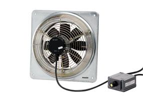 Maico Axialwandventilator EZQ 20/4-E E Ex e Platte,DN200,Wechselstrom,Ex-Schutz 0083.0850