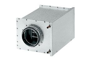 Maico Water air heater, sheet steel, galvanised, 1.3 kW, DN 100 WRH 10-1 0082.0116