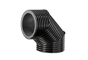 Maico Bogen, wrmegedmmt MT-B125 90/45 90 Grad / 45 Grad, DN125 0059.0983