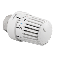 Oventrop Thermostat Uni LH  8-38 C 1-7 Liquid sensor white 1011488