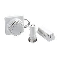 Oventrop Thermostat Uni FH , 7-28 C 0 * 1-5, Fernversteller u. Fernfhler,5m 1012396