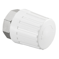 Oventrop Manual head connection thread connection  M30x1 5 white 1012565