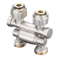 Oventrop Shut-off Screw connection  ZB  Multiflex F swivel 3/4 M x3/4 male thread 1015711