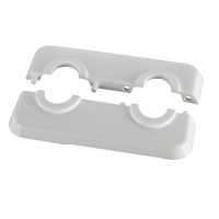Oventrop Ro sette cover plastic flat centre distance 50mm 15mm hole 1016673
