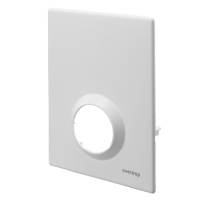 Oventrop Cover plate for Unibox Individual room control depth 57mm chrome-plated 1022694