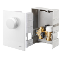 Oventrop Unibox E BV Bypass, geschlossen, wei 1022724