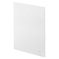Oventrop Abdeckung fr Unibox vario geschlossen, Echtglas wei 1022774
