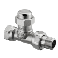 Oventrop HK-Verschraubung Combi LR  DN10  3/8 , PN10, Ms, Dg, vernickelt 1027662