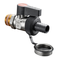 Oventrop KFE-Kugelhahn Optiflex  fr Solar, DN 15, Durchgang, vernickelt 1033372