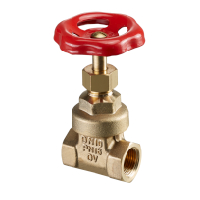 Oventrop Gate Valve DN15 1/2  female thread PN16 Ms standard model 1040004