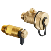 Oventrop Set 3 = 1 Messventil u. 1 F+E - Kugelhahn f.Hydrocontrol,classic-Technik 1060381
