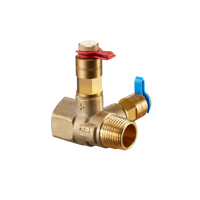 Oventrop Metering station with 2 Measuring Valves with Plug coupling DN50 2 female/male thread Brass 1060616