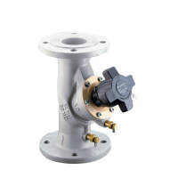 Oventrop Balancing Valve Hydrocontrol VFN DN125 PN25 Flange/DIN 2 measuring Valve(s)GGG50 1062454