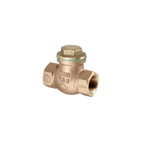 Oventrop Rckschlagklappe DN15  G 1/2 IG  PN16, Rotguss 1075004