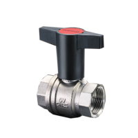 Oventrop Ball Valve Optibal lever handle DN15 1/2 female thread PN16 brass 1077104