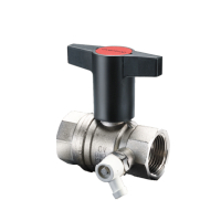 Oventrop Ball Valve Optibal lever handle DN32 1 1/4 female thread PN16 with draining Ms 1077810