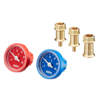 Oventrop Conversion set Set Thermometer for Optibal P and Optibal DN25/32 2 pc. 1078182