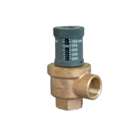 Oventrop Differential pressure overflow  Valve DN20 3/4 female thread PN10 with dp-display 1085206