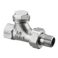 Oventrop HK-Verschraubung Combi 3  DN15  1/2 , PN10, Dg, Rg/Ms, vernickelt 1090462