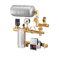 Oventrop Regelstation Heizen  Regufloor HX ,DN25 m.Wilo P. Yonos Para 1151065