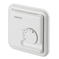 Oventrop Room thermostat concealed 230 V 1152071