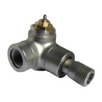 Oventrop Thermostatventil Baureihe E  DN15  Winkel-Eck links, Edelstahl-Design 1163482