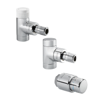 Oventrop Connection-Set E/UniSH DN15  Elbow chrome-plated 1164052