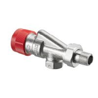 Oventrop-Thermostatventil  Baureihe F  DN 10, R 3/8 , PN 10, Vorlauf-Axial 1180903
