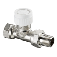 Oventrop Thermostatventil Baureihe AV9  DN25  1 Zoll , PN10, Durchgang 1183808