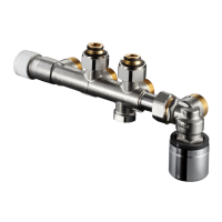 Oventrop Connection fixture Multiblock T-RTL 3/4 male thread elbow 1184016