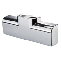 Oventrop Design cover for  Multiblock T-RTL chrome-plated 1184077