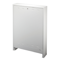 Oventrop Aufputzschrank fr  Regudis W-HTE  mit TW-Zirkulation 1344697